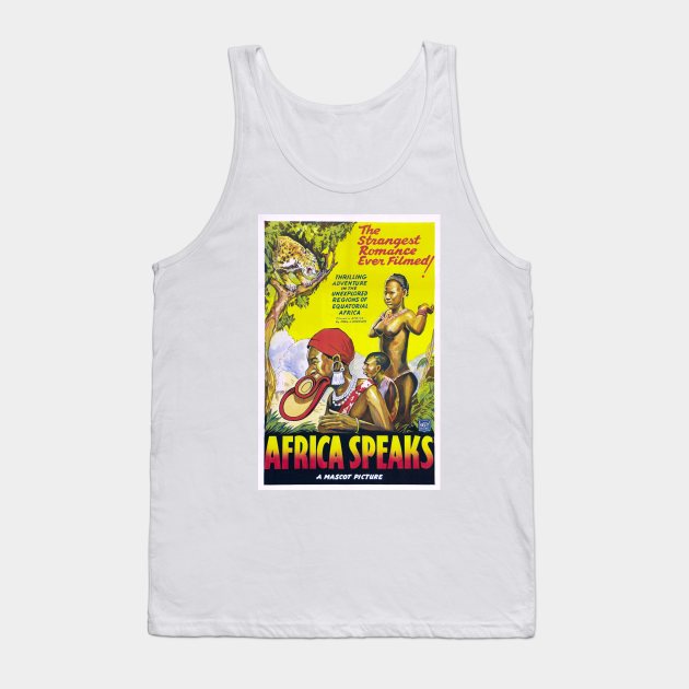 Africa Speaks 1930 Tank Top by FilmCave